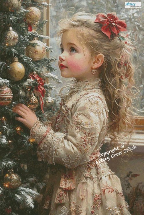 (image for) My Christmas Tree (Large) - Cross Stitch Chart @
