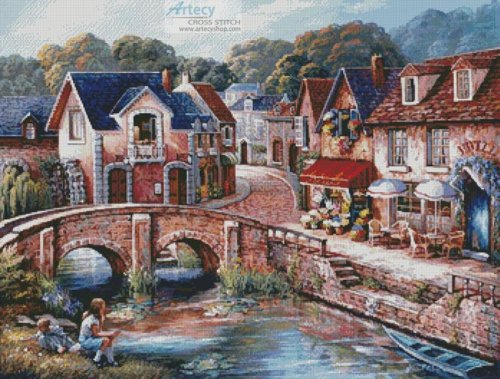 (image for) A Quiet Afternoon - Cross Stitch Chart