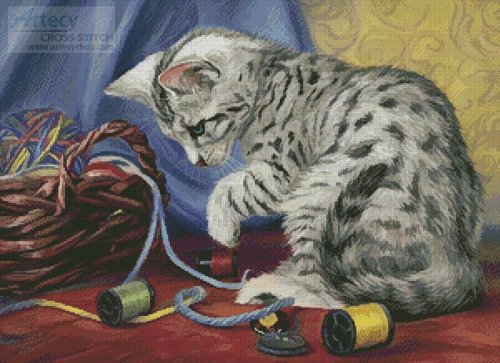 (image for) At Play - Cross Stitch Chart