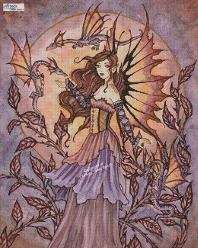 (image for) Dragon Dance - Cross Stitch Chart
