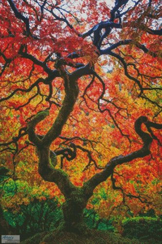 (image for) Ethereal Tree Alive - Cross Stitch Chart