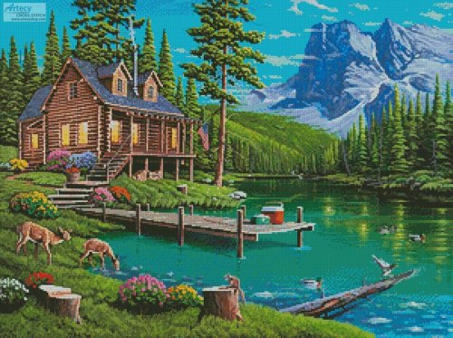 (image for) Hidden Harmony - Cross Stitch Chart
