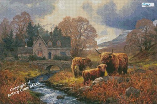 (image for) Highlands Home - Cross Stitch Chart