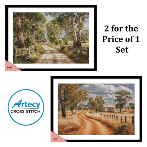 (image for) Home in Australia Set (Large) - Cross Stitch Chart @