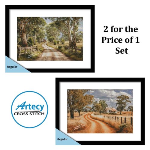 (image for) Home in Australia Set - Cross Stitch Chart @