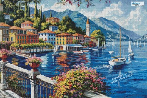 (image for) Italian Marina 1 - Cross Stitch Chart