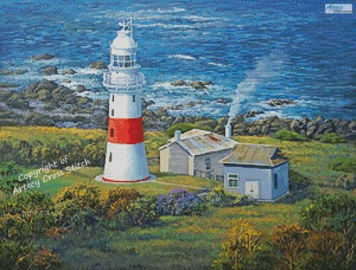 (image for) Low Head Lighthouse - Cross Stitch Chart