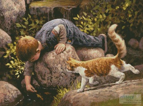 (image for) Lunch Time - Cross Stitch Chart