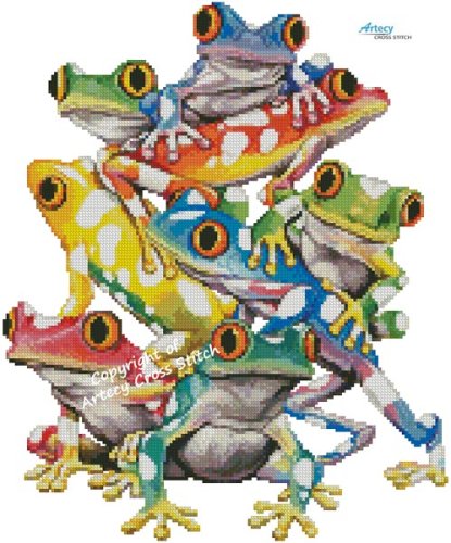 (image for) Mini Balancing Act - Cross Stitch Chart
