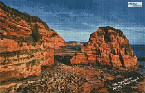 (image for) Mini High Peak, Sidmouth - Cross Stitch Chart