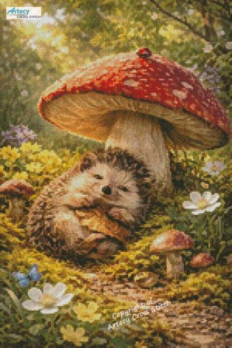 (image for) Mini Toadstool Dreams - Cross Stitch Chart @