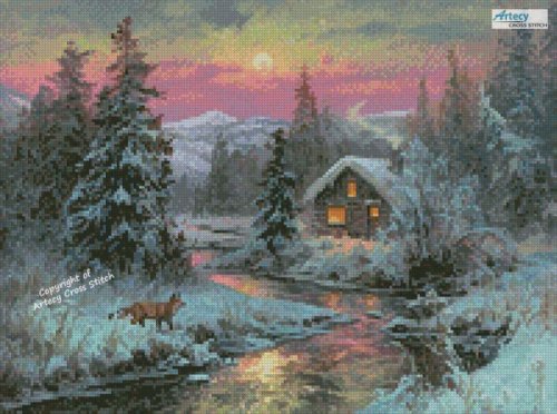 (image for) Mini Twilight Hideout - Cross Stitch Chart