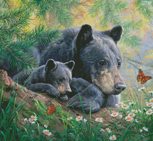 (image for) Moment of Wonder (Large Crop) - Cross Stitch Chart