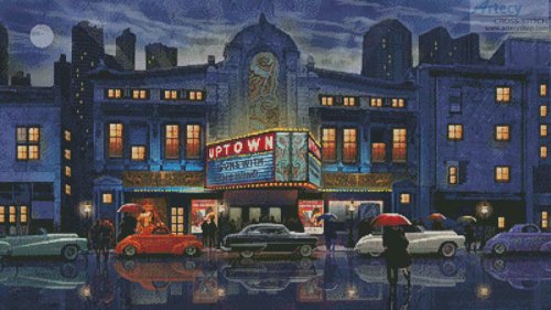 (image for) Night at the Movies - Cross Stitch Chart
