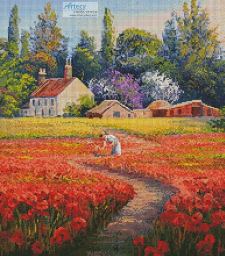 (image for) Not Forgotten (Crop) - Cross Stitch Chart