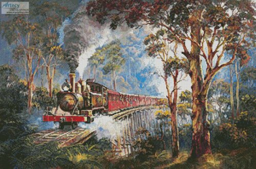 (image for) Puffing Billy - Cross Stitch Chart