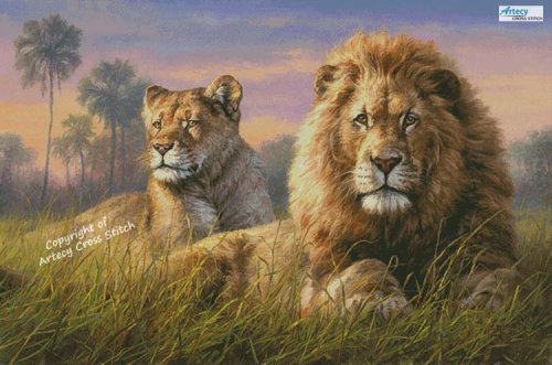 (image for) Savanna Legend (Large) - Cross Stitch Chart