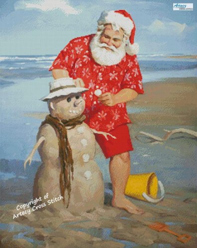 (image for) Shoreline Fun - Cross Stitch Chart