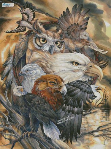 (image for) Sky Kings (Large) - Cross Stitch Chart