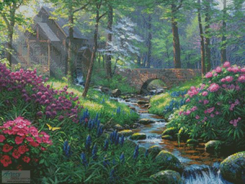 (image for) Spring's Renewal - Cross Stitch Chart