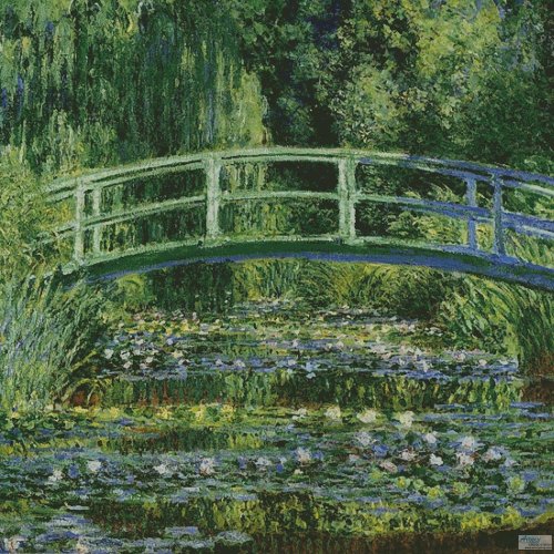 (image for) The Japanese Bridge (Large) - Cross Stitch Chart
