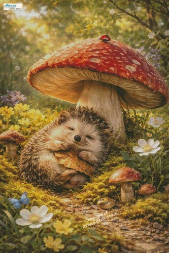 (image for) Toadstool Dreams (Large) - Cross Stitch Chart @