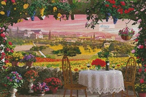(image for) Tuscany Hills - Cross Stitch Chart
