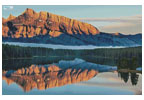 Lake Minnewanka at Sunrise (Facebook Group) - Cross Stitch Chart (image for) Lake Minnewanka at Sunrise (Facebook Group) - Cross Stitch Chart