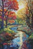 Abstract Landscape - Cross Stitch Chart @ (image for) Abstract Landscape - Cross Stitch Chart @