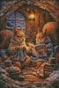 (image for) A Cozy Night for Squirrels - Cross Stitch Chart @