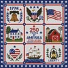 (image for) America 250 Sampler - Cross Stitch Chart @