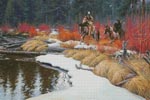 (image for) Among the Red Willows (Large) - Cross Stitch Chart