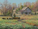 A Neighboring Farm - Cross Stitch Chart (image for) A Neighboring Farm - Cross Stitch Chart