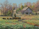 A Neighboring Farm (Large) - Cross Stitch Chart (image for) A Neighboring Farm (Large) - Cross Stitch Chart