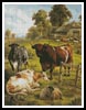 (image for) A Pedigree Bull - Cross Stitch Chart