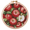 (image for) Apples Hoop - Cross Stitch Chart @