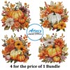 (image for) Autumn Arrangements Bundle - Cross Stitch Chart @