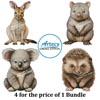 (image for) Baby Australian Animals Bundle - Cross Stitch Chart @