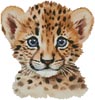 (image for) Baby Leopard - Cross Stitch Chart @
