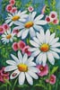 (image for) Big Daisies (Large) - Cross Stitch Chart
