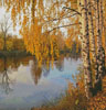 (image for) Birch Tree (Crop) - Cross Stitch Chart