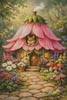 Blossom Cottage (Large) - Cross Stitch Chart @ (image for) Blossom Cottage (Large) - Cross Stitch Chart @