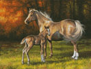 (image for) Close by Mom (Large) - Cross Stitch Chart