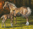 (image for) Close by Mom (Large Crop) - Cross Stitch Chart