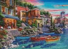 (image for) Como Sunset (Large) - Cross Stitch Chart