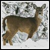 Deer in Snow - Cross Stitch Chart (image for) Deer in Snow - Cross Stitch Chart