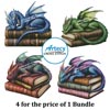 (image for) Dragon Book Guardians Bundle - Cross Stitch Chart @