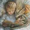(image for) Dragon Tales 2 (Large) - Cross Stitch Chart @