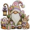Easter Gnome and Bunny - Cross Stitch Chart @ (image for) Easter Gnome and Bunny - Cross Stitch Chart @