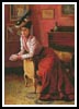 Elegant au Sofa - Cross Stitch Chart (image for) Elegant au Sofa - Cross Stitch Chart